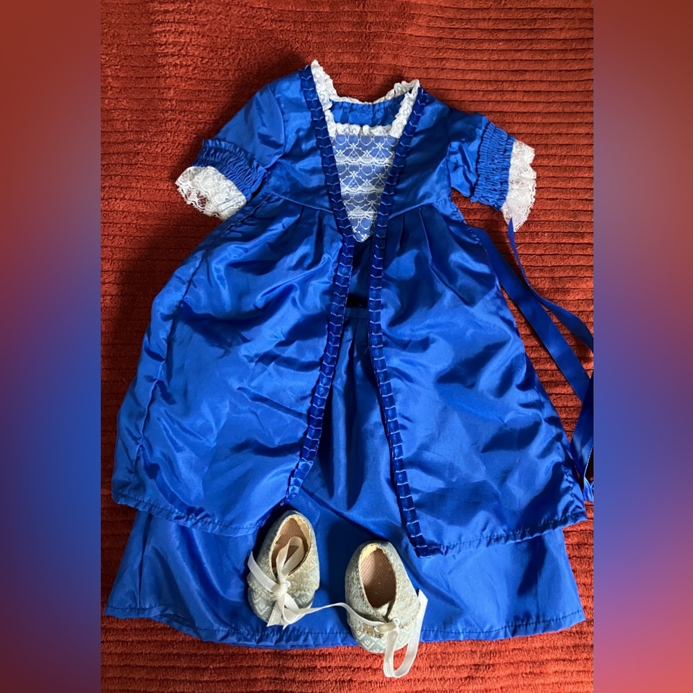Elegant Blue Kids Costume